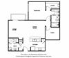 A6 floor plan A6 floor plan at Windsor Metro West, TX, 75024